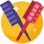 Hair brushes icon 64x64