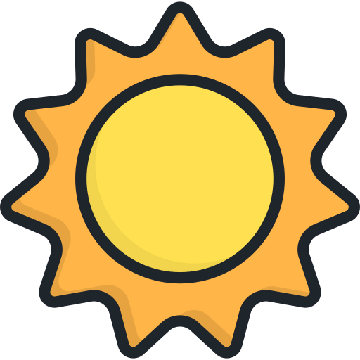 Sun icon