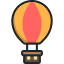 Hot air balloon icon 64x64