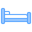 Односпальная кровать иконка 64x64