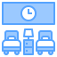Twin beds icon 64x64