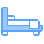 Односпальная кровать иконка 64x64
