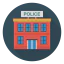 Полицейский участок иконка 64x64