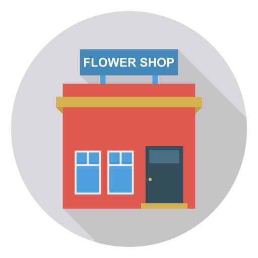 Flower shop 图标
