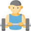 Weight lifting icon 64x64