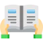 Reading book icon 64x64