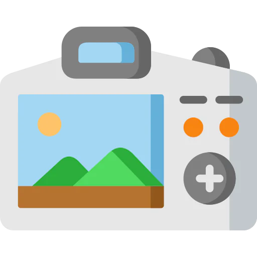 Зеркальная камера иконка