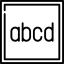 Abecedary Symbol 64x64