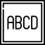 Abecedary Symbol 64x64