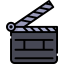 Clapperboard icon 64x64