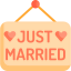 Just married icon 64x64