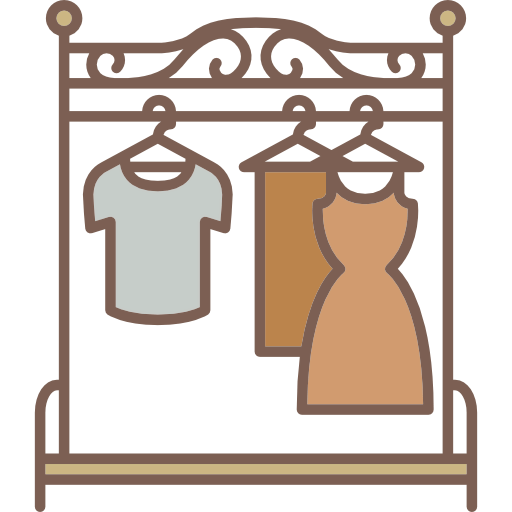 Clothes rack icône