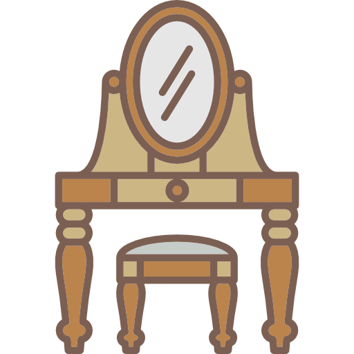 Dressing table icon