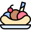 Banana split icon 64x64
