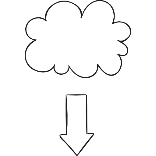 Cloud computing ícono