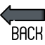 Back arrow icon 64x64
