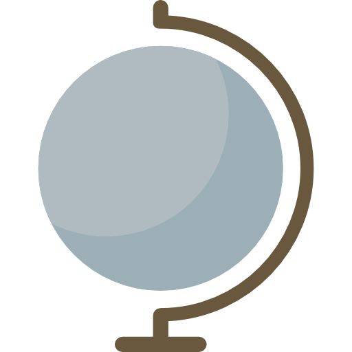 Earth globe Ikona