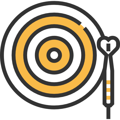 Dart board icon