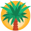 Palm tree ícone 64x64