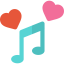 Romantic music icône 64x64