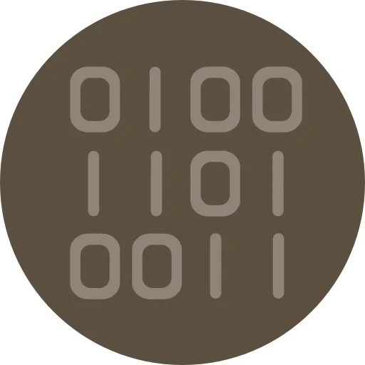 Binary code 图标