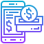 Smartphone payment icon 64x64