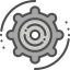 Cogwheel icon 64x64