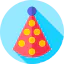 Праздничная шляпа иконка 64x64
