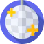 Зеркальный шар иконка 64x64