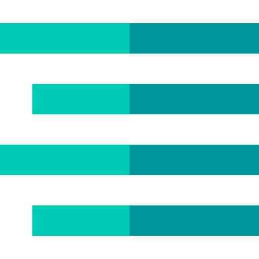 Right alignment icon