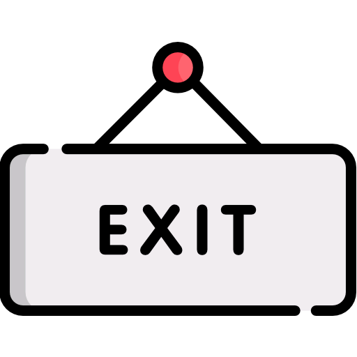 Exit icône