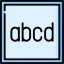 Abecedary icon 64x64