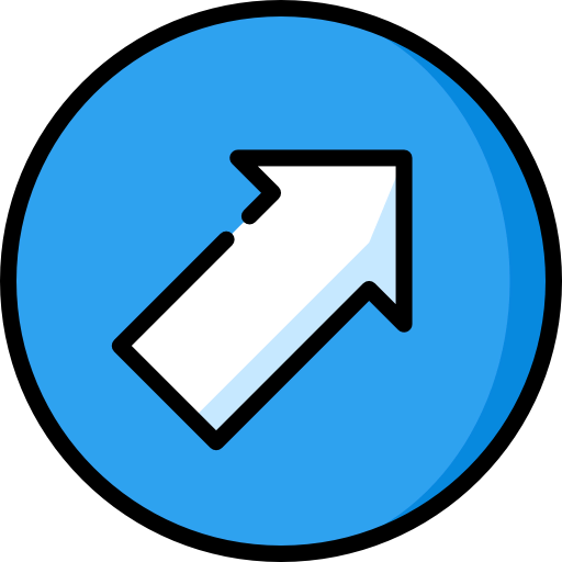Diagonal arrow アイコン