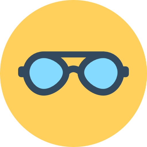 Swimming pool glasses іконка
