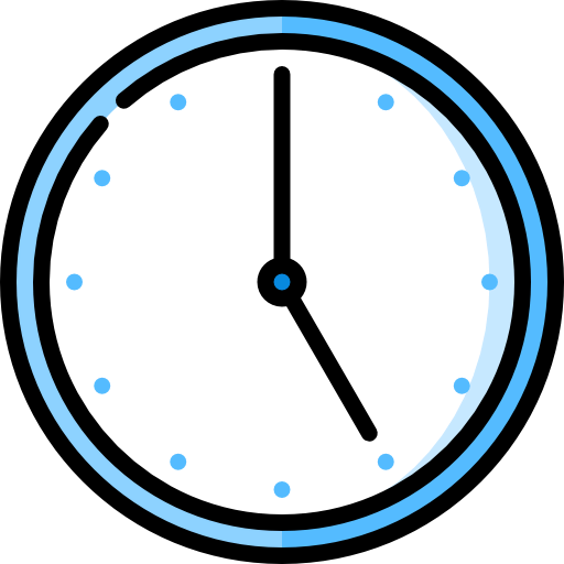 Wall clock icon
