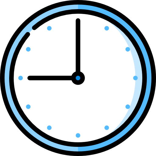 Wall clock icon