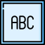 Abecedary icon 64x64