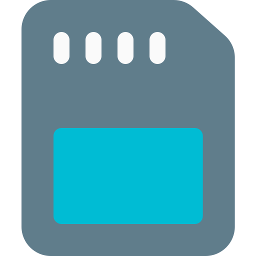Memory card icon