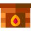 Fireplace icon 64x64