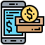 Smartphone payment icon 64x64