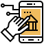 Online banking icon 64x64