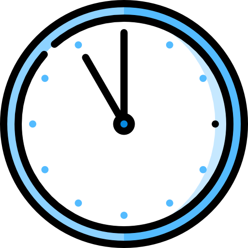 Wall clock icon