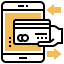 Mobile payment icon 64x64