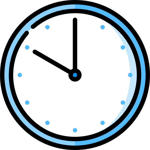 Wall clock icon