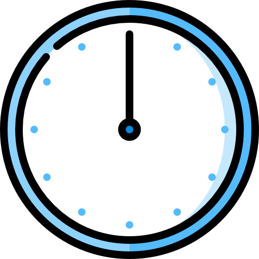 Wall clock icon