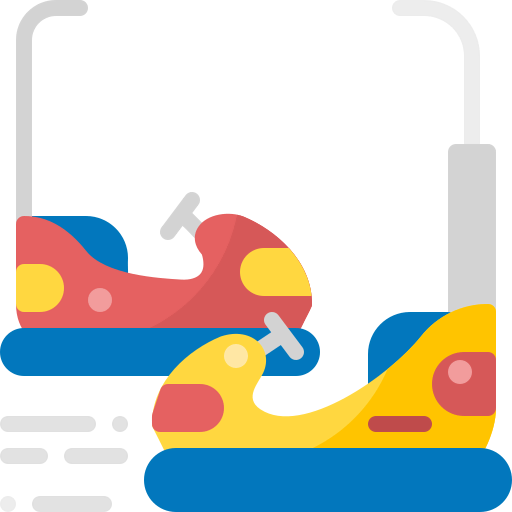 Bumper car icon