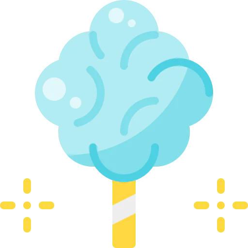 Cotton candy biểu tượng
