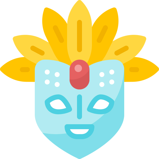 Carnival mask ícono