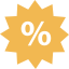 Percentage アイコン 64x64