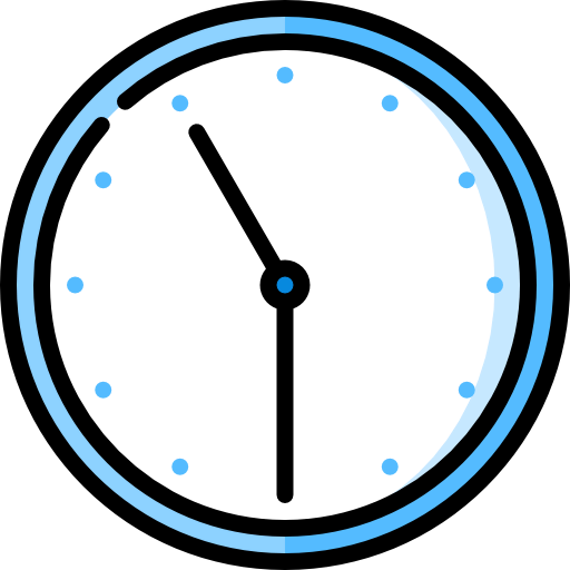 Wall clock icon